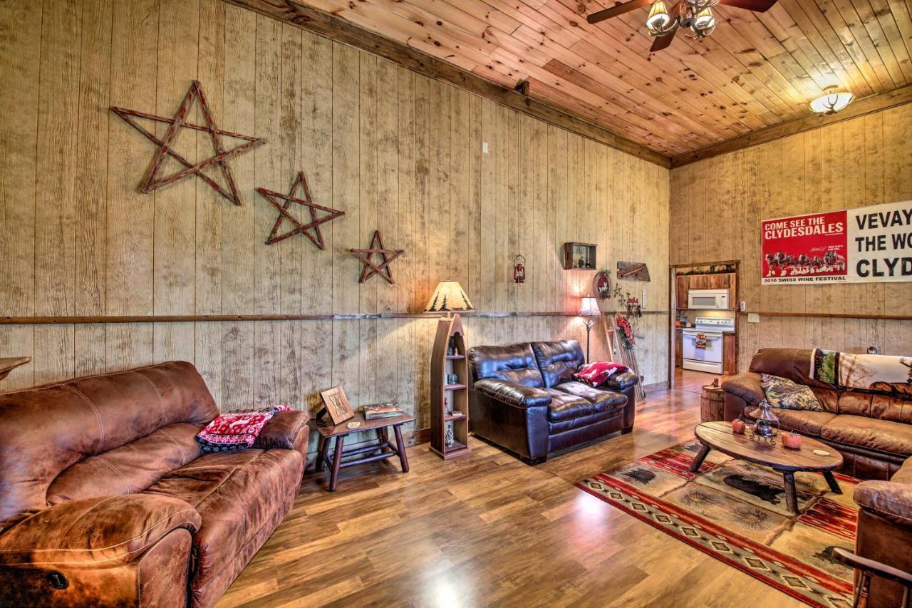 The Bovard Lodge Rustic Cabin Near Ohio River! Florence Esterno foto